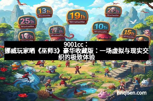 9001cc：挪威玩家晒《巫师3》豪华收藏版：一场虚拟与现实交织的极致体验